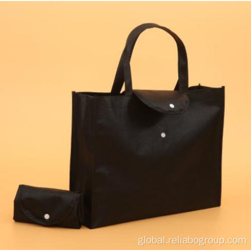 Environmental Protection Bag Advertising Customized non-woven coated three-dimensional folding bag Factory